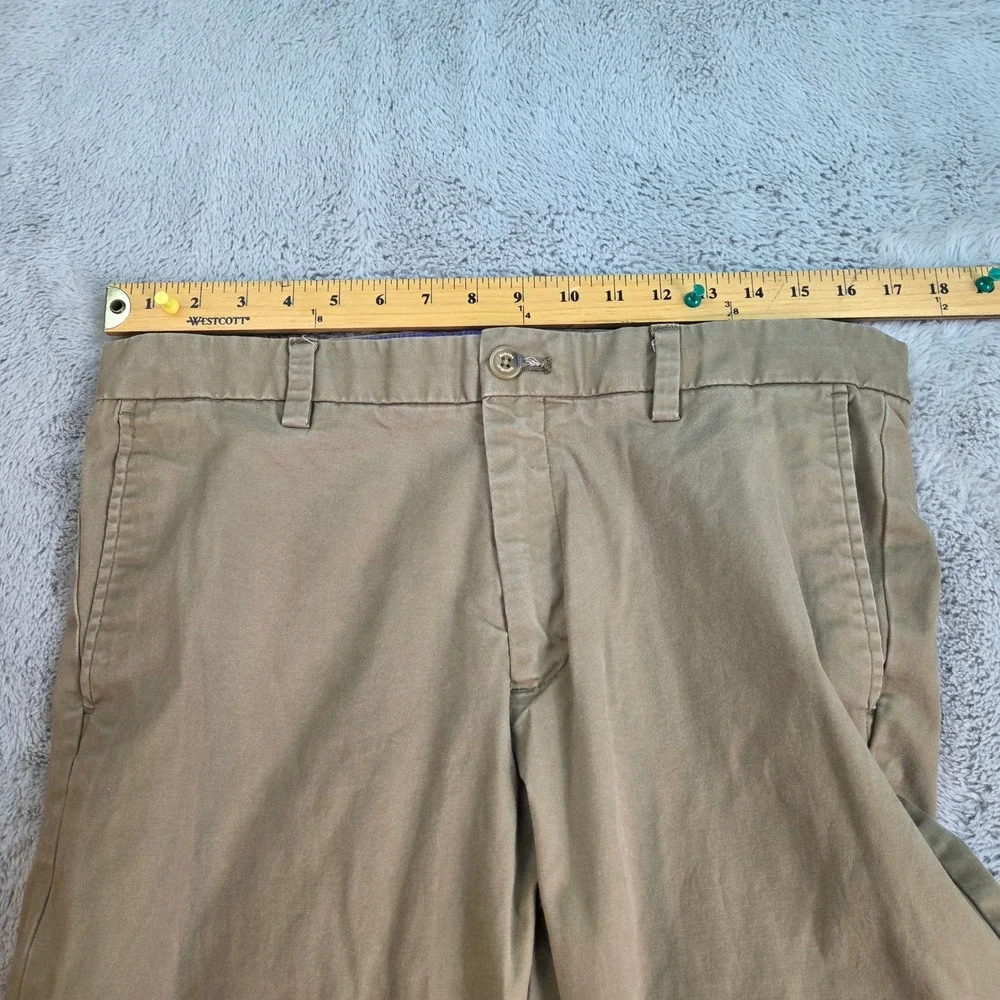 Banana Republic Emerson Chino Pants Mens 33x32 Straight Leg Stretch Twill Khaki